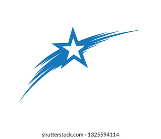 Star icon Template vector illustration design
