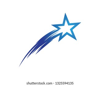 Star icon Template vector illustration design