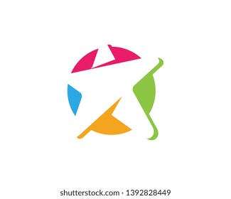 Star icon Template vector illustration design