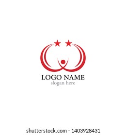 Star icon Template vector illustration design