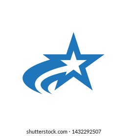 Star icon Template vector illustration design