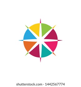 Star icon Template vector illustration design
