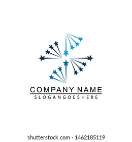 Star icon Template vector illustration design