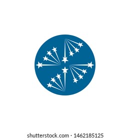 Star icon Template vector illustration design