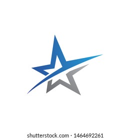 Star icon Template vector illustration design