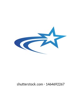 Star icon Template vector illustration design