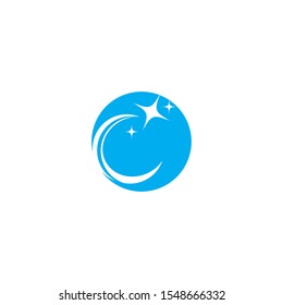 Star icon Template vector illustration design