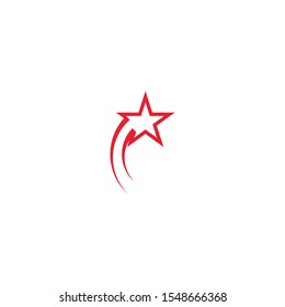 Star icon Template vector illustration design