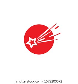 Star icon Template vector illustration design