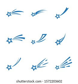 Star icon Template vector illustration design