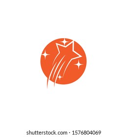Star icon Template vector illustration design
