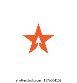 Star icon Template vector illustration design