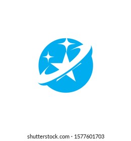 Star icon Template vector illustration design