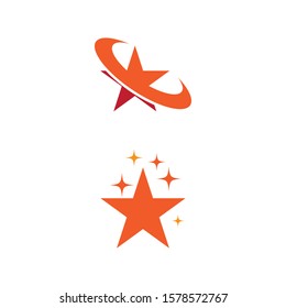 Star icon Template vector illustration design
