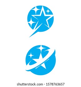 Star icon Template vector illustration design