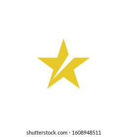 Star icon Template vector illustration design