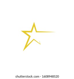 Star icon Template vector illustration design