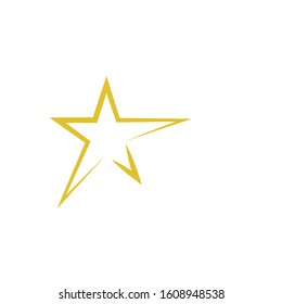 Star icon Template vector illustration design
