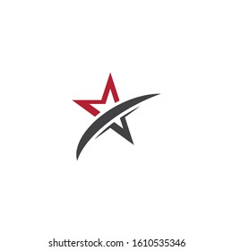 Star icon Template vector illustration design