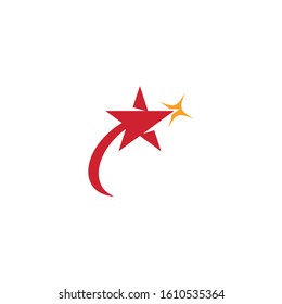 Star icon Template vector illustration design
