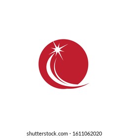 Star icon Template vector illustration design