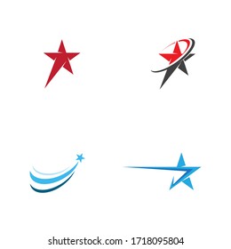 Star icon Template vector illustration design