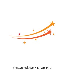 Star icon Template vector illustration design