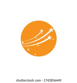 Diseño de ilustración de vector de plantilla de icono de estrella