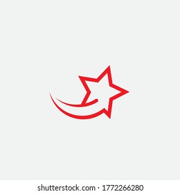 Star icon Template vector illustration design
