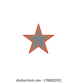 Star icon Template vector illustration design