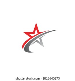 Star icon Template vector illustration design