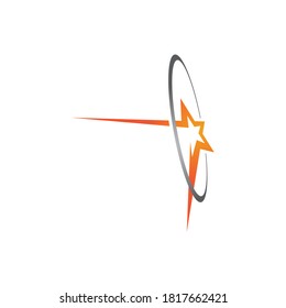 Star icon Template vector illustration design