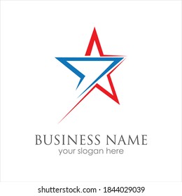 Star icon Template vector illustration design
