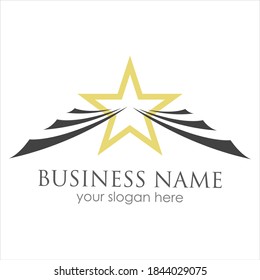 Star icon Template vector illustration design