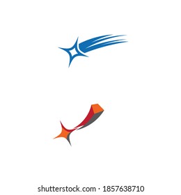 Star icon Template vector illustration design