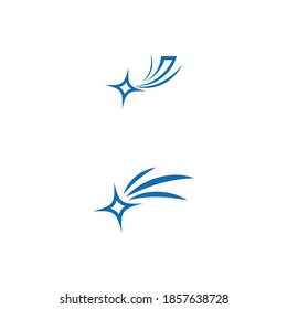 Star icon Template vector illustration design