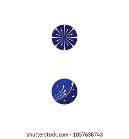 Diseño de ilustración de vector de plantilla de icono de estrella