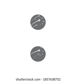 Star icon Template vector illustration design