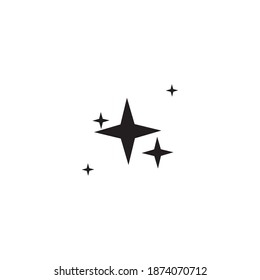 Star icon Template vector illustration design