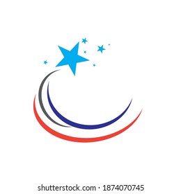 Star icon Template vector illustration design