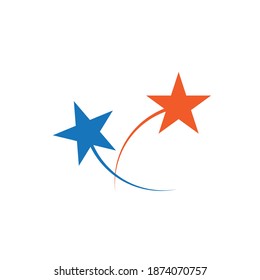 Star icon Template vector illustration design
