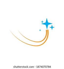 Star icon Template vector illustration design