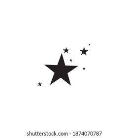Star icon Template vector illustration design