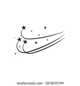 Diseño de ilustración de vector de plantilla de icono de estrella