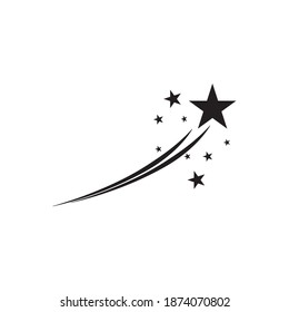 Star icon Template vector illustration design