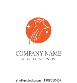 Star icon Template vector illustration design
