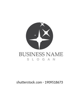 Star icon Template vector illustration design