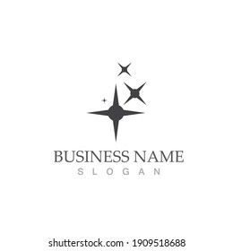 Star icon Template vector illustration design