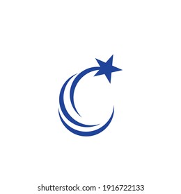 Star icon Template vector illustration design