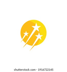 Star icon Template vector illustration design